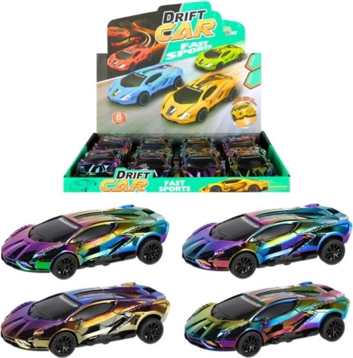 Mașină de curse pentru drift cu efect cameleon (mecanism cu recul)