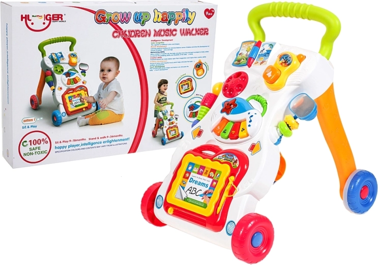 Premergător împingător 3‑în‑1