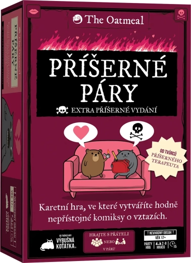 Blackfire Cupluri îngrozitoare – joc de cărți cu benzi desenate The Oatmeal