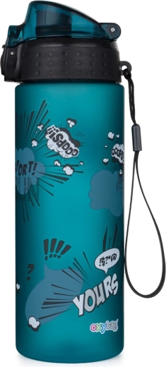 Sticlă de apă OXY Click 600 ml Comics din Tritan