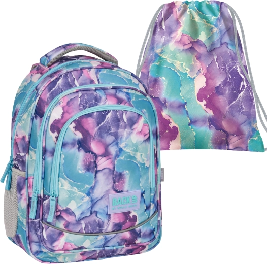 BackUP set școlar Fantazie 2v1 (rucsac + sac)