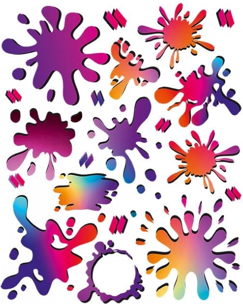 Petice termocolante colorate Naplamki – set pentru îmbrăcăminte