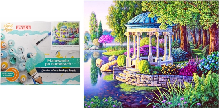 Pictură după numere – La lac