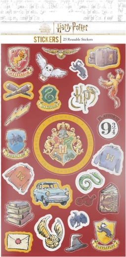Autocolante Harry Potter desenate – set de 25 autocolante reutilizabile