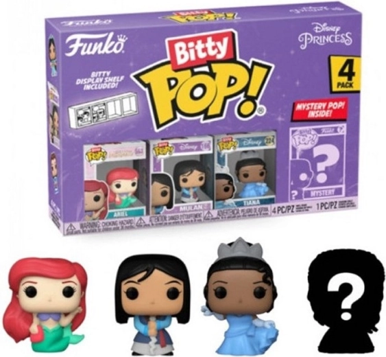 Funko Bitty POP! Disney Princess Arielle - pachet de 4