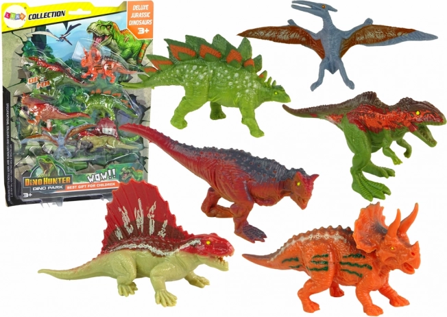 Set figurine Dinozauri 6 bucăți Colorate