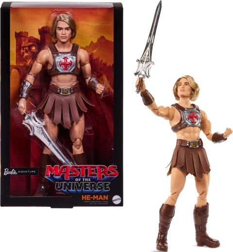 Mattel Barbie Signature păpușă de colecție Ken ca He-Man (Masters of the Universe)