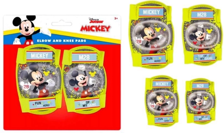 Set Seven de apărători pentru genunchi și coate Mickey (4 buc.)
