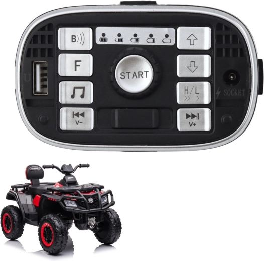 Panou muzical pentru vehicul electric S615 24V