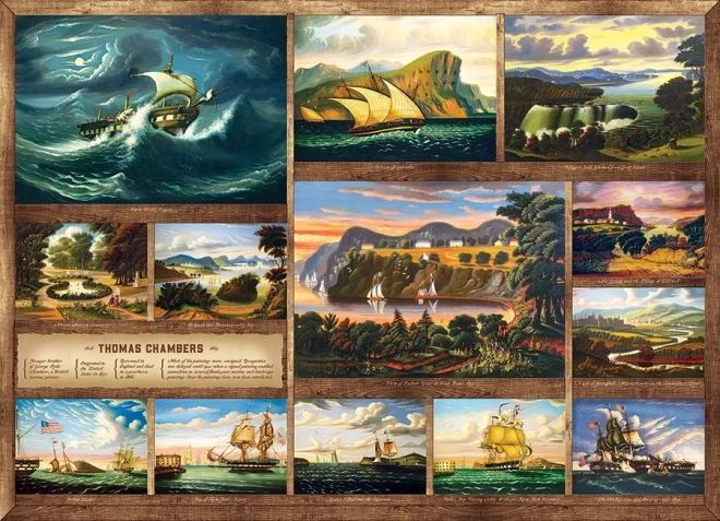 Puzzle COBBLE HILL Thomas Chambers 1000 piese