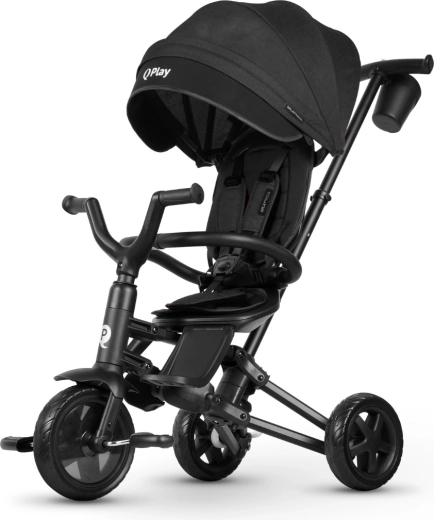 Tricicletă pliabilă QPlay Nova Niello black