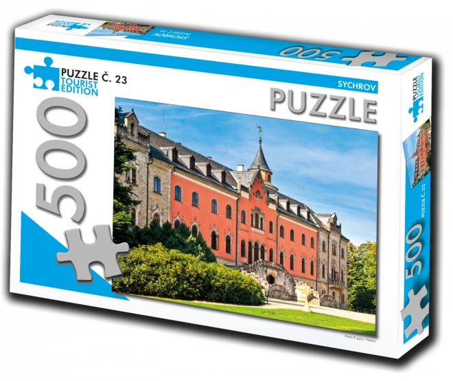 Puzzle Sychrov 500 piese - Ediție turistică