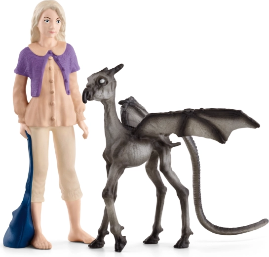 Harry Potter Luna Lovegood și puiul de Thestral
