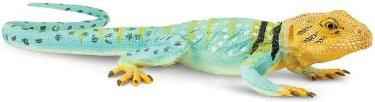 Figurină de șopârlă cu guler Safari Ltd. - 1 bucată