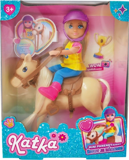 Păpușă cu cal pentru joacă creativă