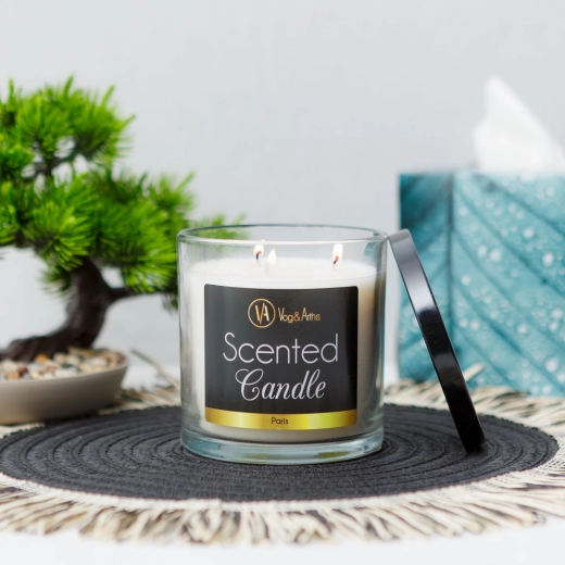 Lumânare parfumată Paris cu parfum de cocos 350 g