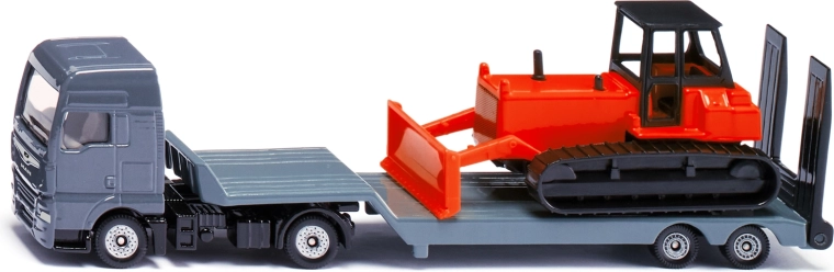 Siku Super camion tractor lung cu buldozer 1:87