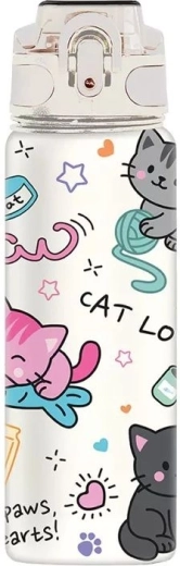 Sticlă de băut din tritan I-total Cat lovers, 750 ml