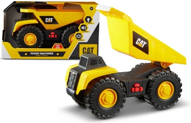 Basculantă de construcții CAT cu lumini și sunete