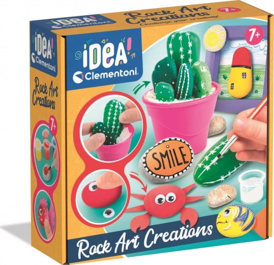 Clementoni Idea set creativ pentru decorarea pietrelor
