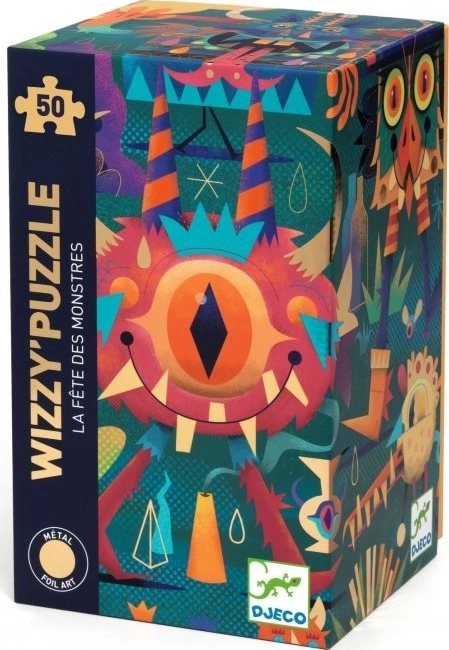 Puzzle metalice Monster Party 50 piese