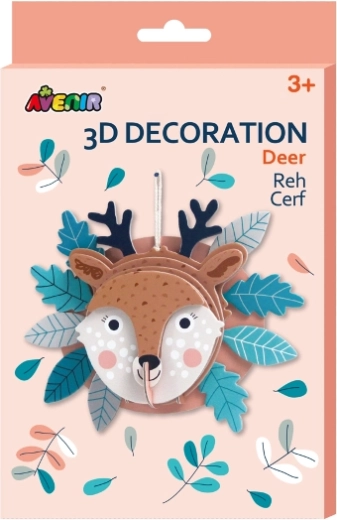 Decorațiune 3D cerb