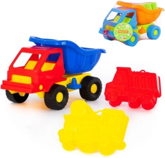 Set pentru nisip cu mașinuța Kazimír și forme