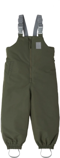 Pantaloni de iarnă Leokid color block green scape măr. 74 (9–12 luni)