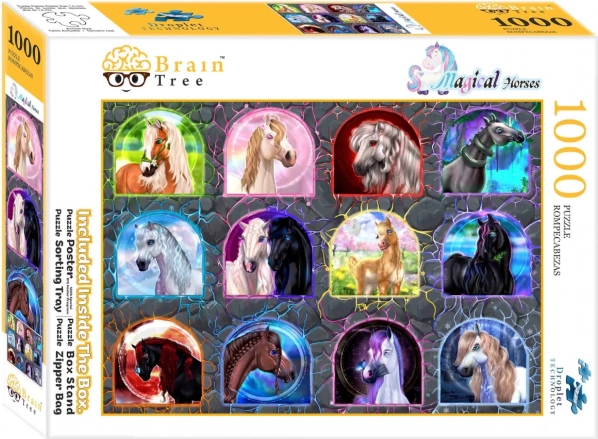 Puzzle Cai Magici 1000 de piese