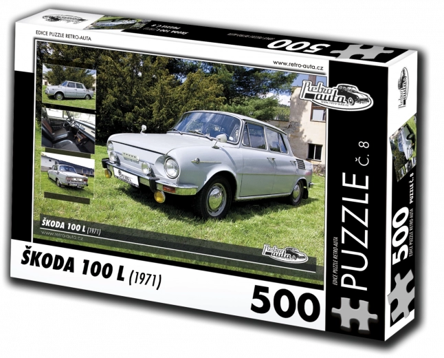 Puzzle RETRO-AUTA Škoda 100 L 500 piese