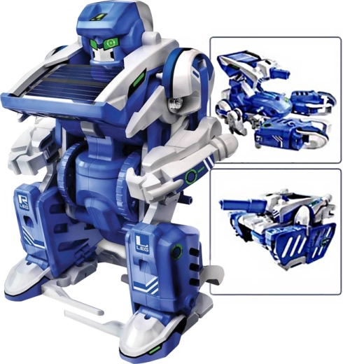 Robot solar 3în1 Sparkys – set de construcție pentru copii