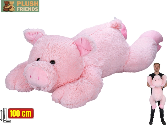 Purceluș de pluș 100 cm – Plush Friends