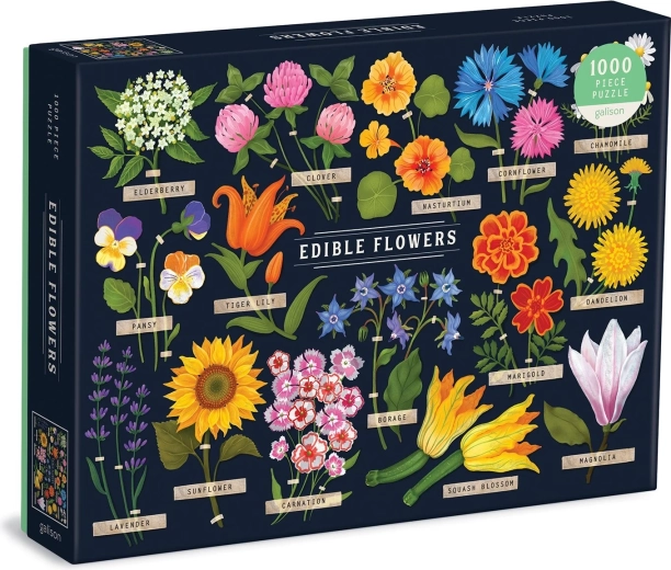 Galison puzzle flori comestibile 1000 piese