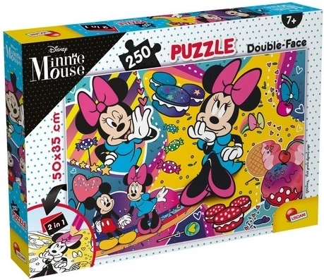 Lisciani puzzle față-verso Minnie 250 de piese