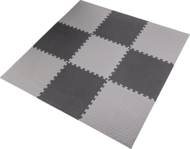 Covoraș puzzle de protecție HMS Premium MP12 gri deschis