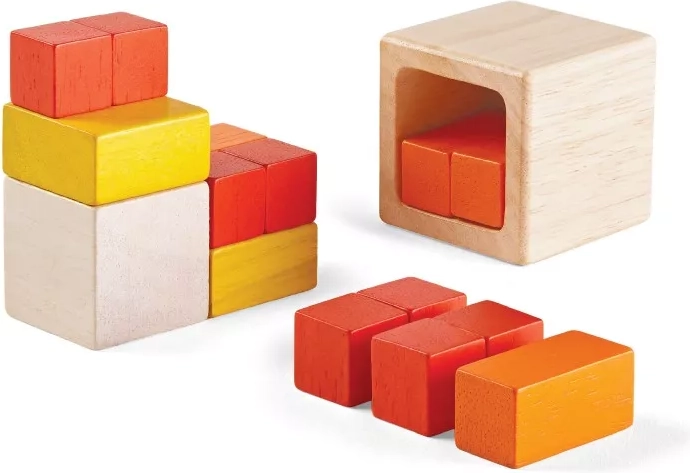 Cuburi pentru fracții PlanToys