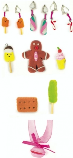 Set creativ pentru realizarea bijuteriilor inspirate de dulciuri