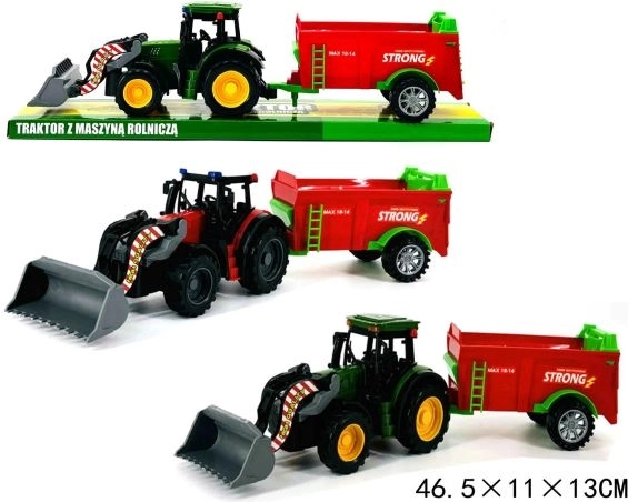 Tractor cu utilaj agricol
