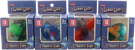 Puzzle logic din plastic în cutie (diverse tipuri) - 1 bucată