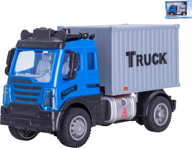 Camion cu container detașabil 12 cm cu mecanism pull-back