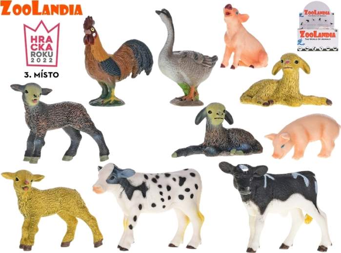 Zoolandia set de animale de fermă – pui (18 figurine)