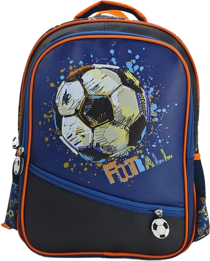 Rucsac pentru copii cu motiv de fotbal 40 cm