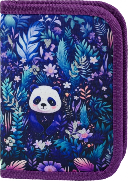 BAAGL Penar școlar cu un compartiment Jungle Panda