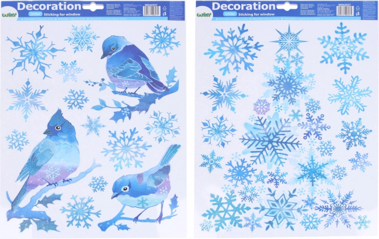 Decorațiune de Crăciun pentru fereastră 41 × 29 cm