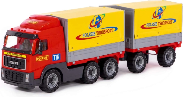 Camion PowerTruck cu remorcă