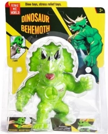 Behemoth dinozaur de pluș moale verde