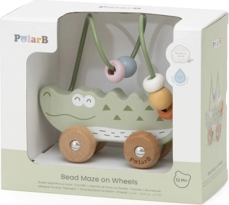 Labirint din lemn pe roți – crocodil