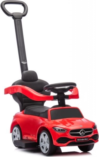 Vehicul de împingere Mercedes 3în1 roșu