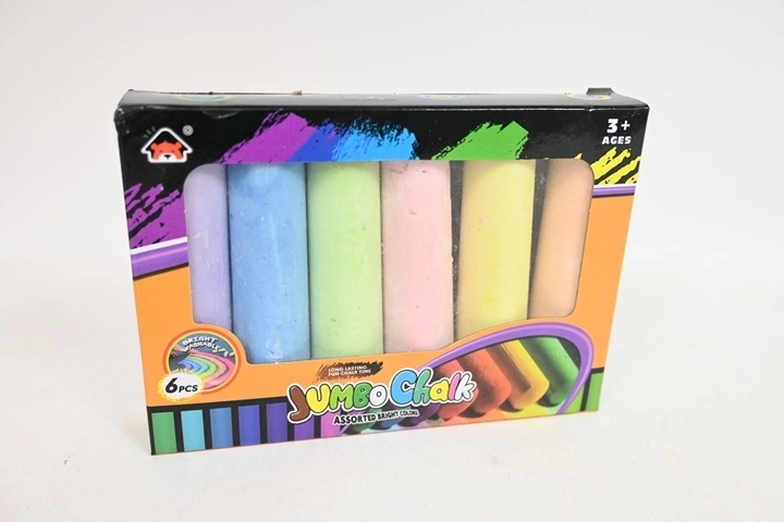 Cretă pentru trotuar – set 6 buc.