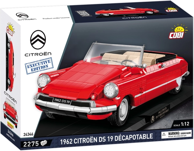 COBI Citroën DS 19 decapotabil 1962, ediția Executive, scara 1:12